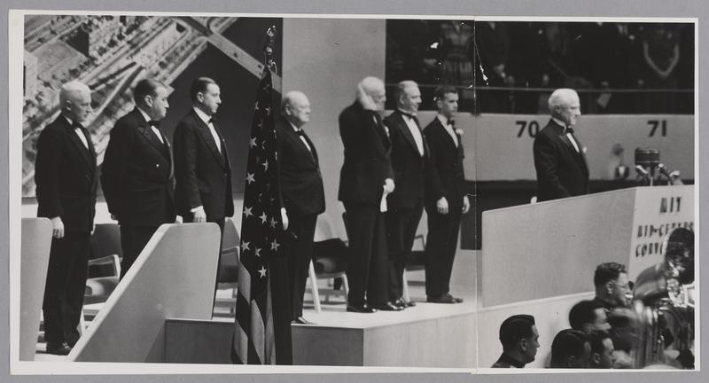 Mit Convocation Boston photograph from Mid-Century Convocation file | MIT Museum