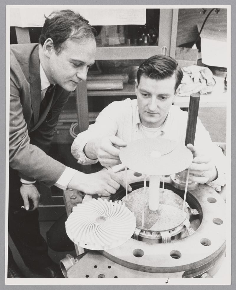 photograph from Francis Bitter National Magnet Laboratory -- People ...