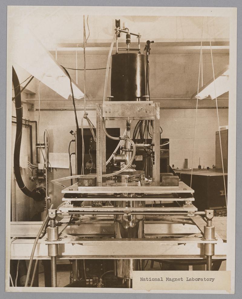 photograph from Francis Bitter National Magnet Laboratory ...