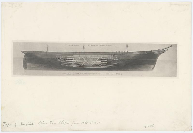 Illustrating the structure of a composite ship. | MIT Museum