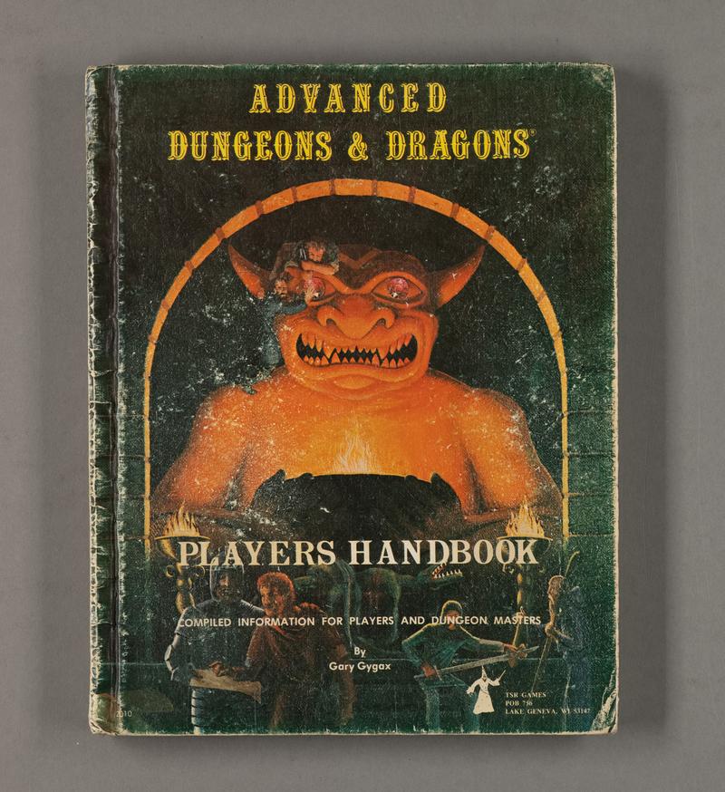 Advanced Dungeons and Dragons: Players' Handbook | MIT Museum