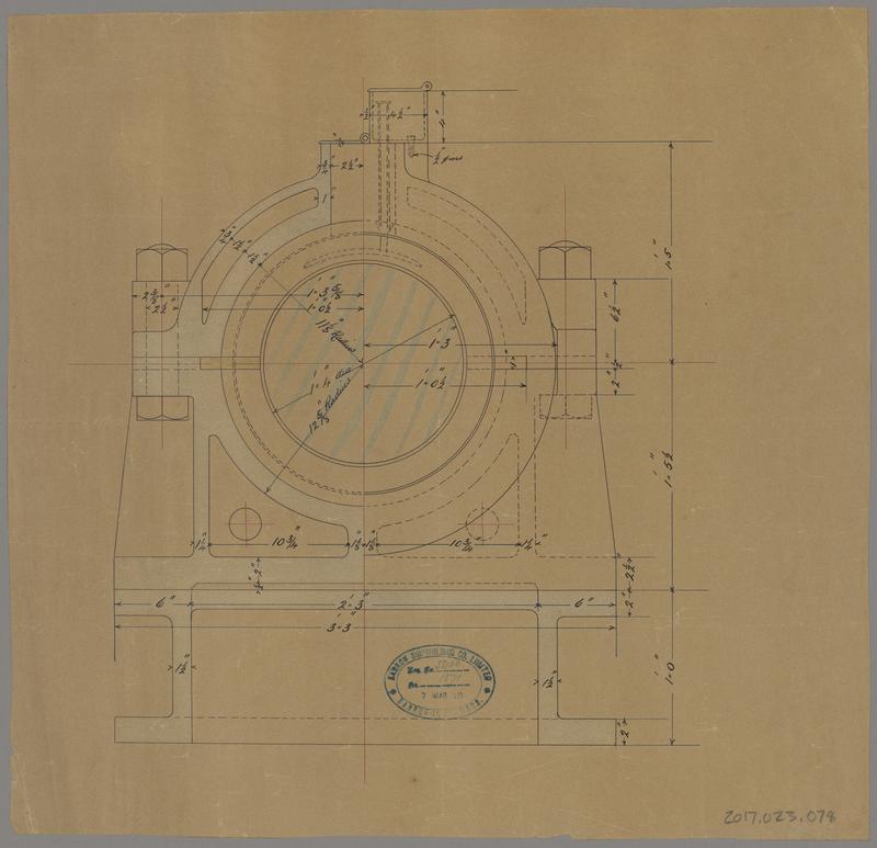 Mit Drawing Engineering drawing with scale | MIT Museum
