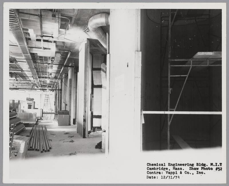 photograph from Building 66, Landau Building file | MIT Museum