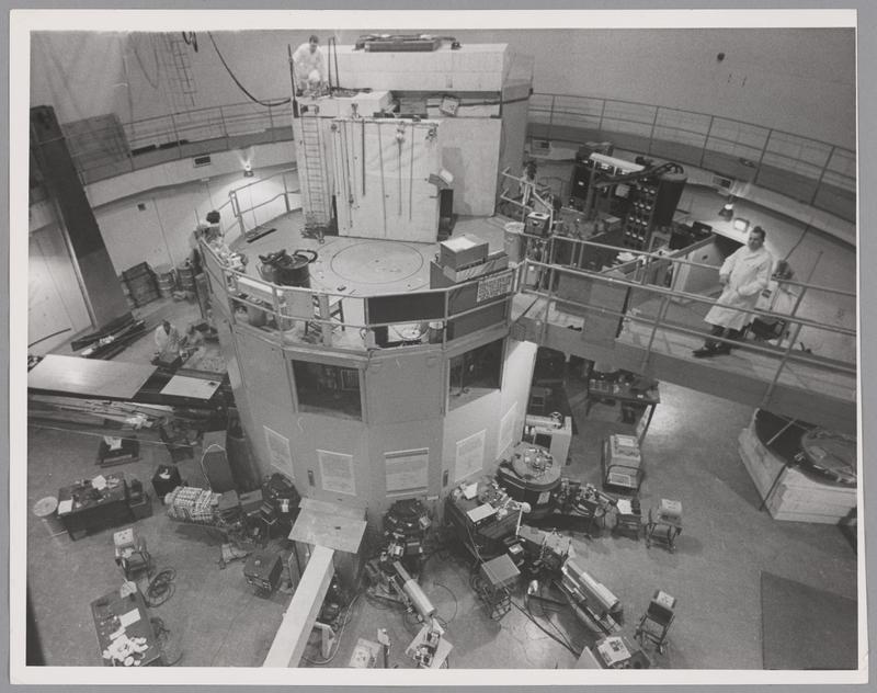 Interior view of the MIT nuclear reactor building | MIT Museum