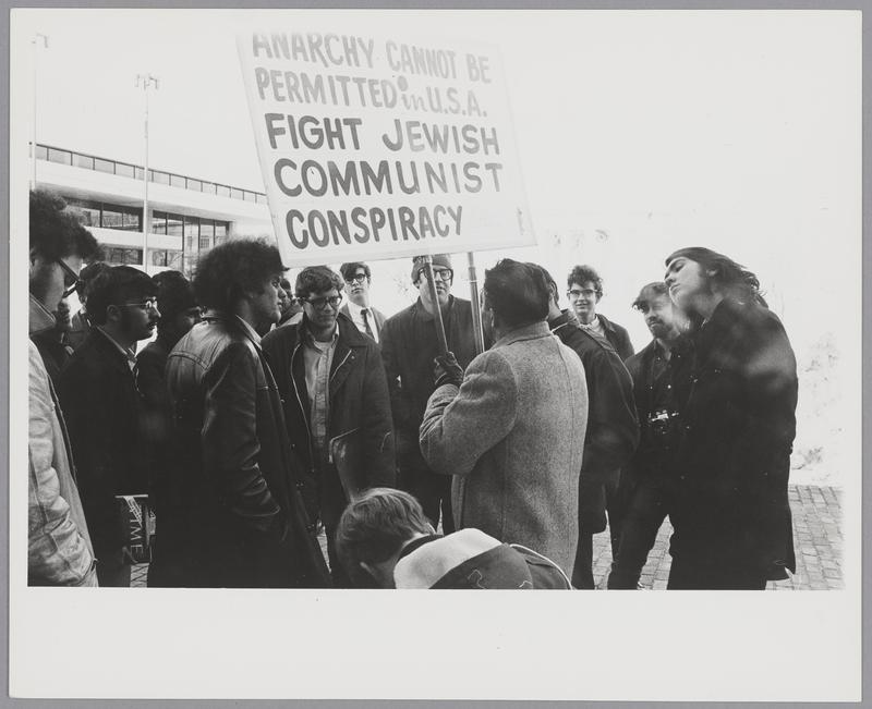 Picket Sign Repent Antisemitic Message on Picket Sign, 1969 | MIT Museum